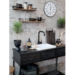 Chic Antique Laon Tapasbrt m. jernhndtag mangotr 33x19 cm