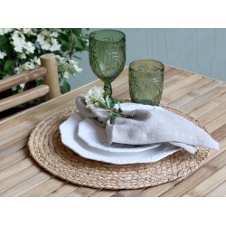 Chic Antique D�kkeserviet flet, �38 - natur