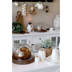 Chic Antique Tours Glasklokke �15 cm - kul