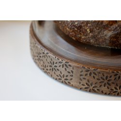 Chic Antique Tours Glasklokke �15 cm - kul