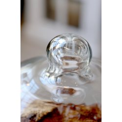 Chic Antique Tours Glasklokke �15 cm - kul