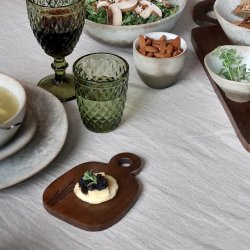 Chic Antique Tours Tapasbr�t mini s�t af 4, natur