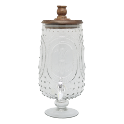 Chic Antique dispenser 5 L, glas/natur