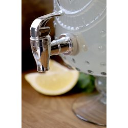 Chic Antique dispenser 5 L, glas/natur