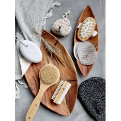 Massagebrste i bambus, ternel