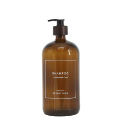 Chic Antique Flaske m. pumpe Shampoo 1000 ml, mocca