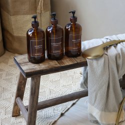 Chic Antique Flaske m. pumpe Body wash 1000 ml, mocca