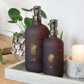 Chic Antique Flaske m. pumpe 500 ml, mocca