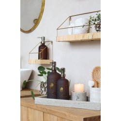 Chic Antique Flaske m. pumpe 500 ml, mocca