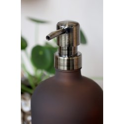 Chic Antique Flaske m. pumpe 1000 ml, mocca