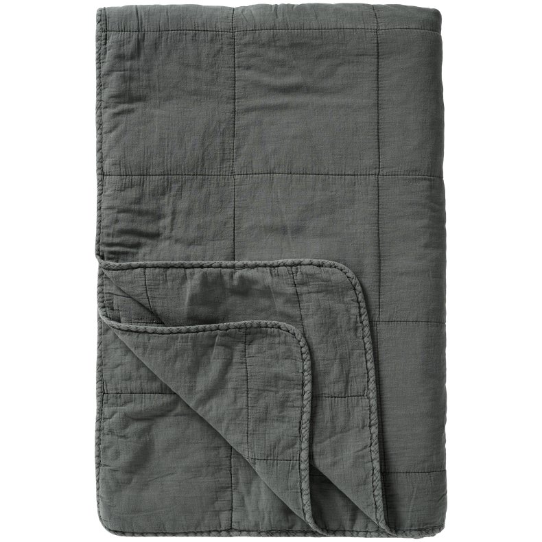 Ib Laursen Vintage quilt - Spruce blue 130x180 cm
