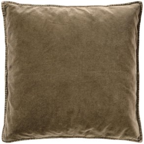 Ib Laursen Pudebetr�k velour 52x52 cm - Truffle