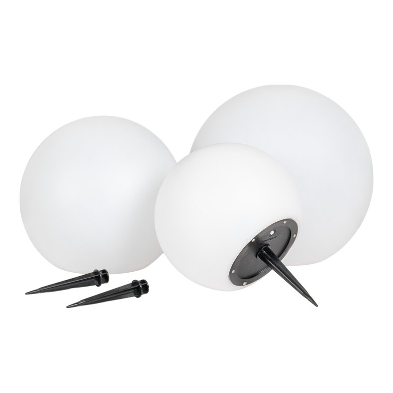 House Nordic Lifton LED solcelle lampe, st m/3 stk