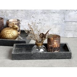 Chic Antique Morlaix bakke af marmor 14x30 cm- Kul