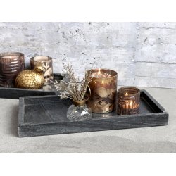 Chic Antique Morlaix bakke af marmor 22x45 cm- Kul