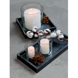 Chic Antique Morlaix bakke af marmor 22x45 cm- Kul