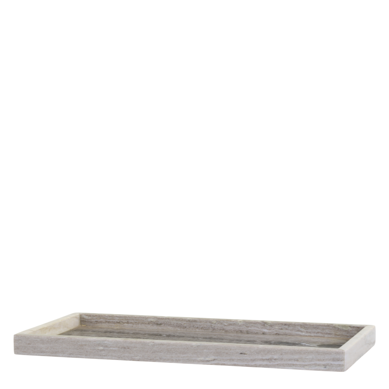 Chic Antique Morlaix Fad af marmor 22x60 cm - lys natur