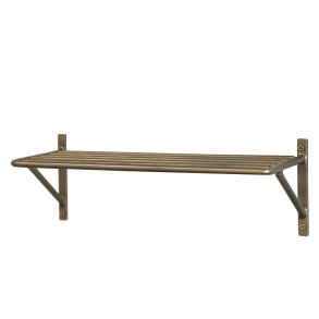 Chic Antique Hylde m. riller - messing - L: 34 cm