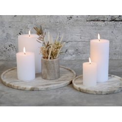 Chic Antique Morlaix Fad af marmor 30 cm- Beige