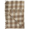 Ib Laursen Plaid natur/beige/brune tern