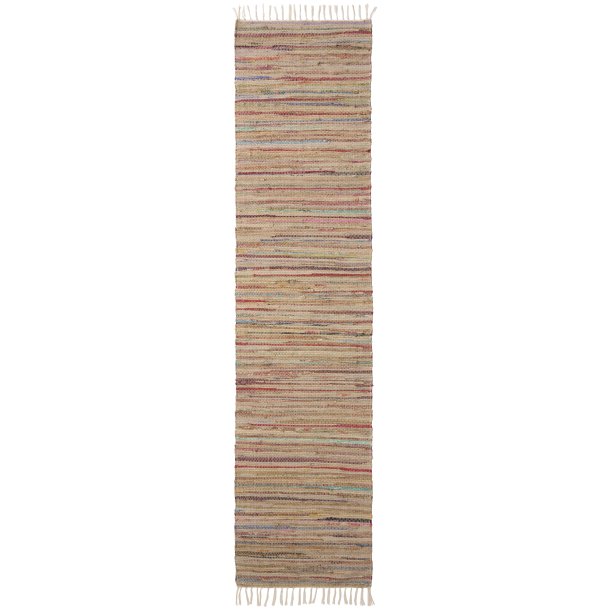Ib Laursen Kludel�ber (lang) 60x250 cm - multifarvet m/brun som basis