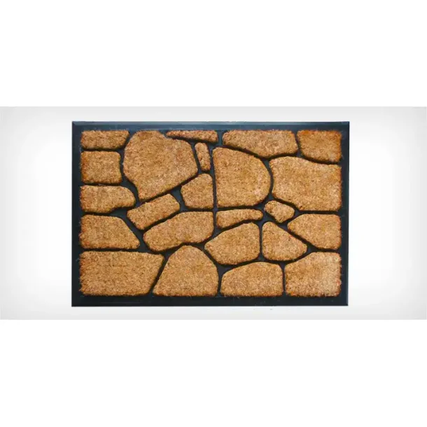 LAKO Mambo drmtte, Sten 40x60 cm - natur/sort