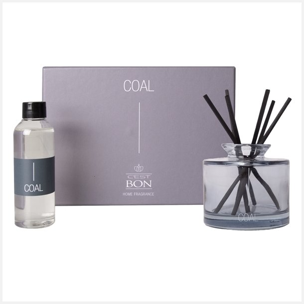 C'est Bon Duft st, Coal, rgfarvet glas