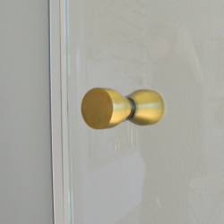 Brusedr m. messing, 8 mm glas p ml - Aquatrend