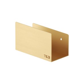 Nortiq T&B selvklbende hylde, Medium T2 - Brstet guld