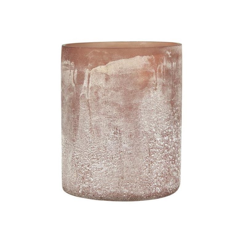 Stage frosted glas faded rose UNIKA, H16cm