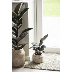 Ib Laursen Drmtte gummi bagside - natur 60x90 cm