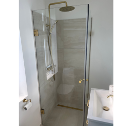 Brusedr m. messing, 8 mm glas p ml - Aquatrend