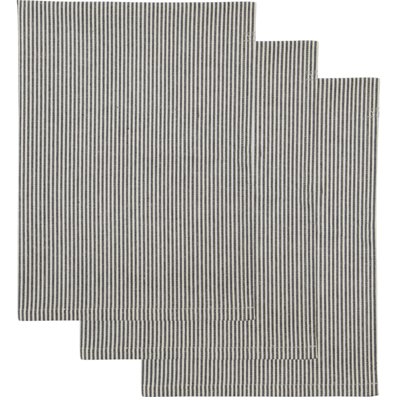 House Doctor Viskestykker, Cook, M�rkegr� - 3 stk.