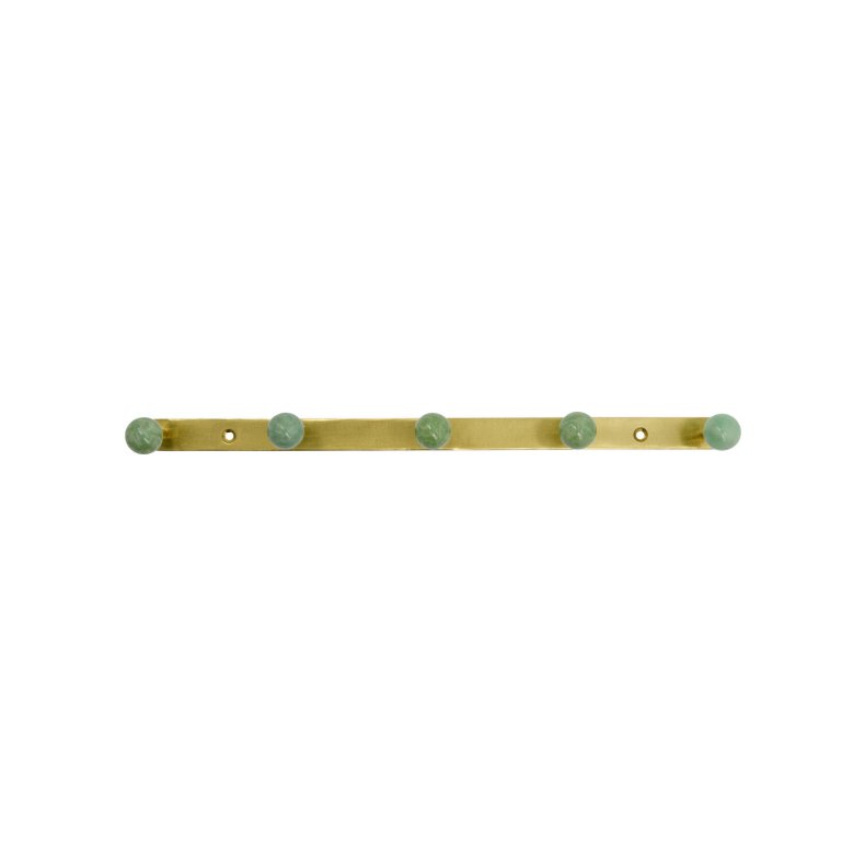 h�ndlavede knager�kke i marinebl�.