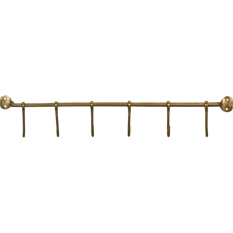 House Doctor Rack, Hooks, Messing