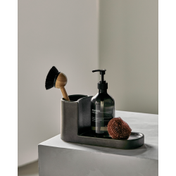 Meraki Brste- og sbeholder (stor), Datura, Mrkegr