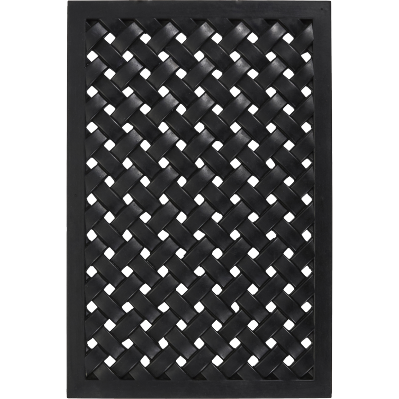 House Doctor D�rm�tte, Braid, 60x40 cm - Sort