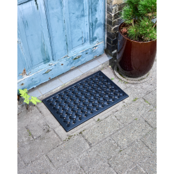 House Doctor D�rm�tte, Braid, 60x40 cm - Sort