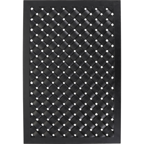 House Doctor D�rm�tte, Braid, 90x60 cm - Sort