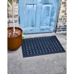 House Doctor D�rm�tte, Braid, 90x60 cm - Sort