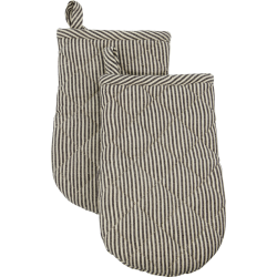 House Doctor Kkkenhandsker st m. 2 stk, Chef, Mrkegr