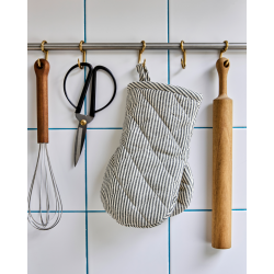 House Doctor Kkkenhandsker st m. 2 stk, Chef, Mrkegr