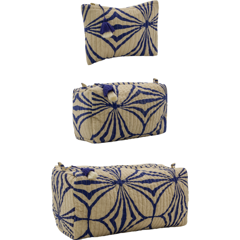 House Doctor Toilettaske s�t m. 3 stk, Care, Bl�