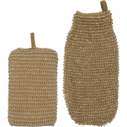 Meraki Svamp og eksfolierende handske, Jute, Natur