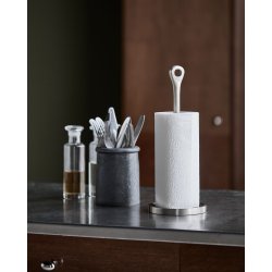 House Doctor K�kkenrulleholder, Eden, B�rstet s�lvfinish
