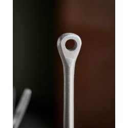 House Doctor K�kkenrulleholder, Eden, B�rstet s�lvfinish