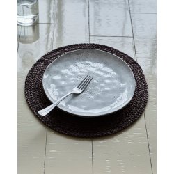 House Doctor, D�kkeserviet, Circle, Chocolate, S�t m. 4 stk