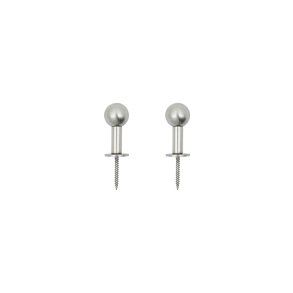 House Doctor Kroge, Ball, 2 stk - S�lvfinish