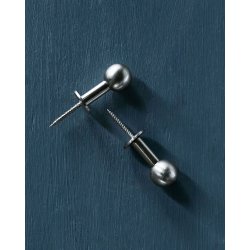 House Doctor Kroge, Ball, 2 stk - S�lvfinish