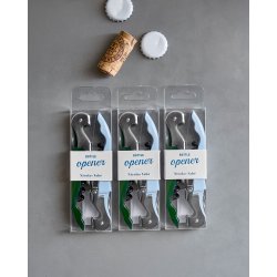Nicolas Vah� Flaske�bnere (2-pak) � Gr�n &amp; Lysebl�